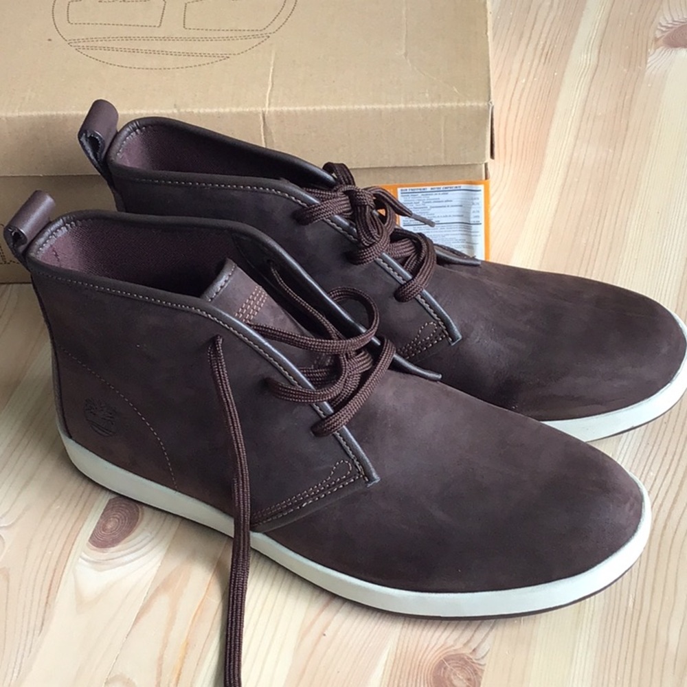 Timberland Men's Brown Leather Shoes